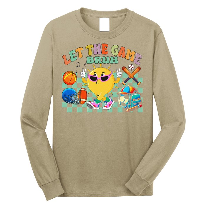 Happy Field Day 2025 Bruh Let The Games Begin Field Trip Long Sleeve Shirt