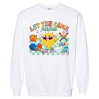 Happy Field Day 2025 Bruh Let The Games Begin Field Trip Garment-Dyed Sweatshirt