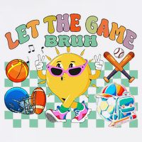 Happy Field Day 2025 Bruh Let The Games Begin Field Trip Garment-Dyed Sweatshirt