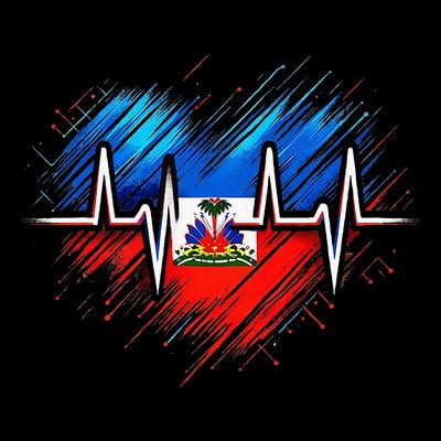 Haitian Flag Day Love Haiti Haitian Haitian Roots Haiti Flag T-Shirt