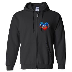 Haitian Flag Day Love Haiti Haitian Haitian Roots Haiti Flag Full Zip Hoodie