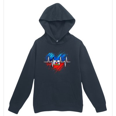 Haitian Flag Day Love Haiti Haitian Haitian Roots Haiti Flag Urban Pullover Hoodie