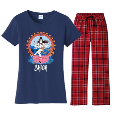 Hindus For Diwali Festival Hinduism Gods Lord Shiva Women's Flannel Pajama Set