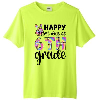 Happy First Day Of Sixth Grade Back To School 6Th Grade Cool Gift Tall Fusion ChromaSoft Performance T-Shirt