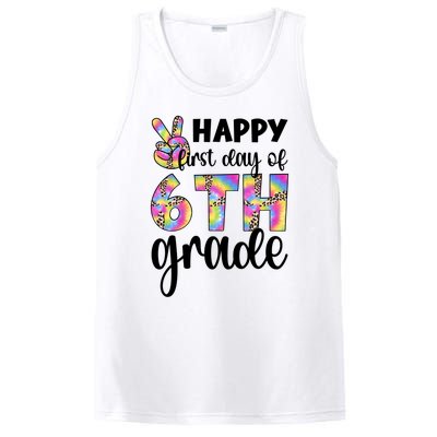 Happy First Day Of Sixth Grade Back To School 6Th Grade Cool Gift PosiCharge Competitor Tank