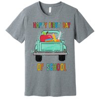 Happy First Day Of School Learning Truck Premium T-Shirt
