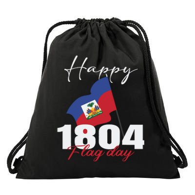 Haitian Flag Day Haiti 1804 For Proud Haitian Drawstring Bag