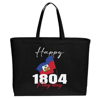 Haitian Flag Day Haiti 1804 For Proud Haitian Cotton Canvas Jumbo Tote