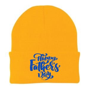 Happy Father's Day Gift For Dad Knit Cap Winter Beanie