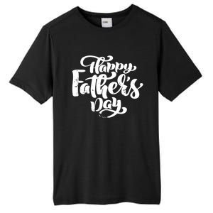 Happy Father's Day Gift For Dad Tall Fusion ChromaSoft Performance T-Shirt