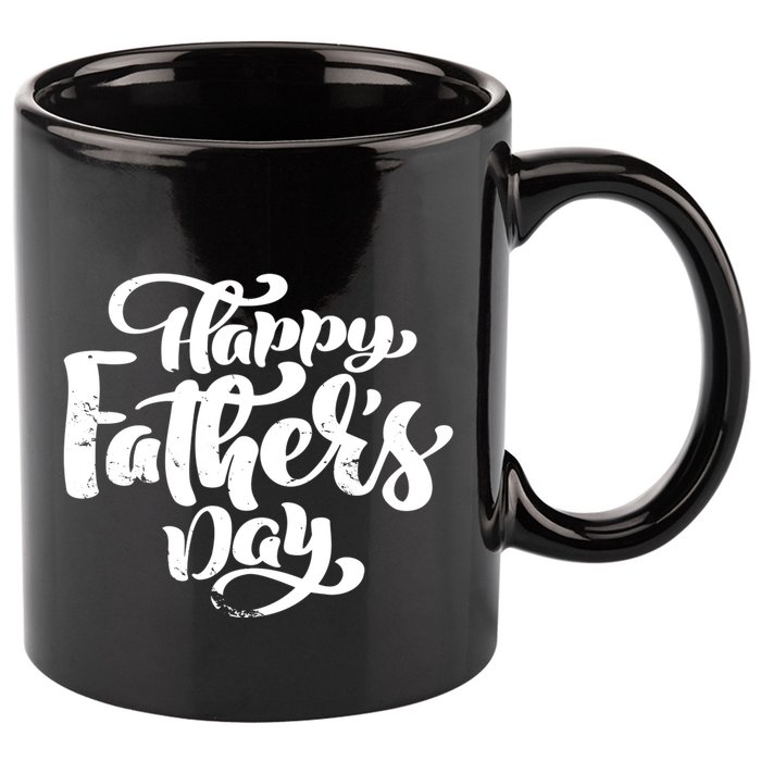 Happy Father's Day Gift For Dad 11oz C Handle Ceramic Mug