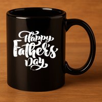 Happy Father's Day Gift For Dad 11oz C Handle Ceramic Mug