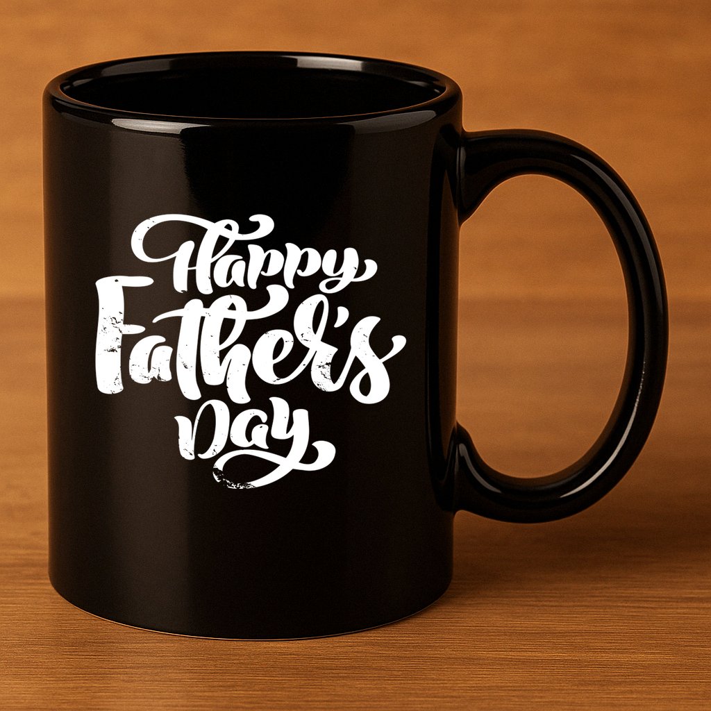 Happy Father's Day Gift For Dad 11oz C Handle Ceramic Mug