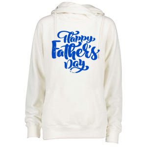 Happy Father's Day Gift For Dad Womens Funnel Neck Pullover Hood