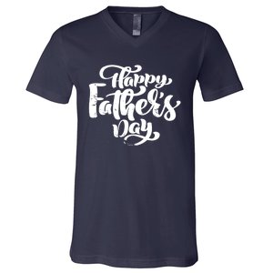 Happy Father's Day Gift For Dad V-Neck T-Shirt