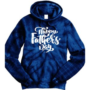 Happy Father's Day Gift For Dad Tie Dye Hoodie