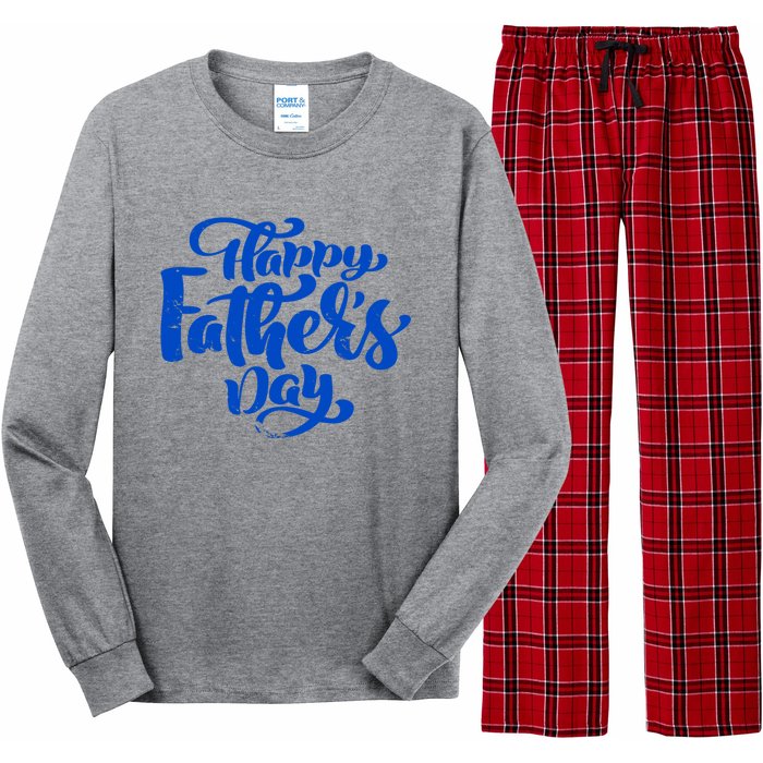 Happy Father's Day Gift For Dad Long Sleeve Pajama Set