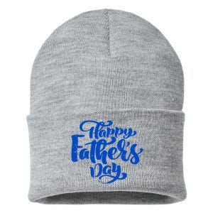 Happy Father's Day Gift For Dad Sustainable Knit Beanie