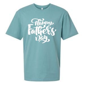 Happy Father's Day Gift For Dad Sueded Cloud Jersey T-Shirt