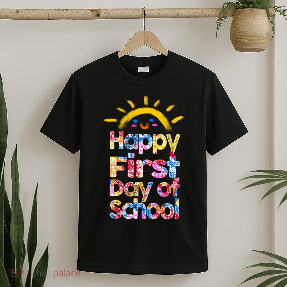 Cute Sun Happy First Day Of School T-Shirt