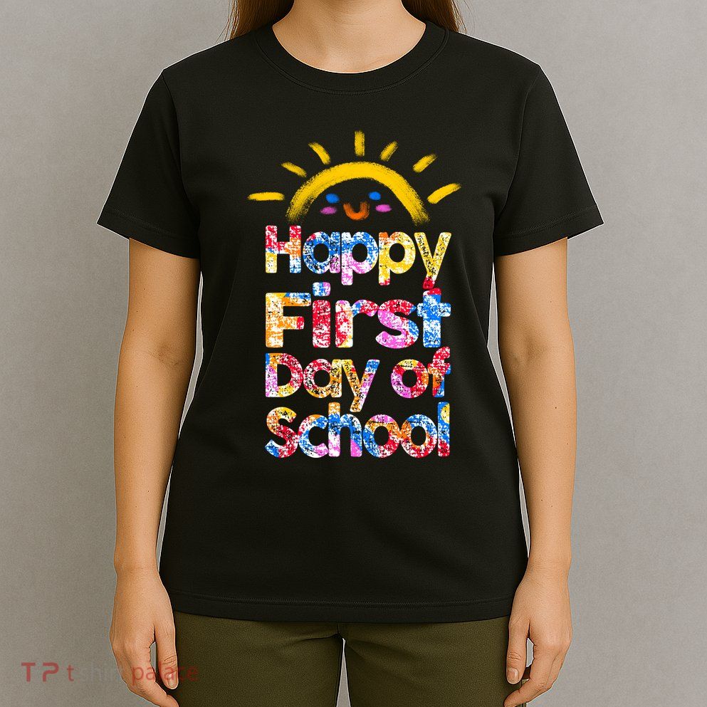Cute Sun Happy First Day Of School T-Shirt