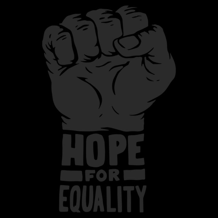 Hope For Equality Black History Month Drawstring Bag
