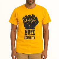 Hope For Equality Black History Month Tall T-Shirt