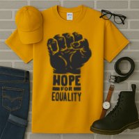 Hope For Equality Black History Month Tall T-Shirt
