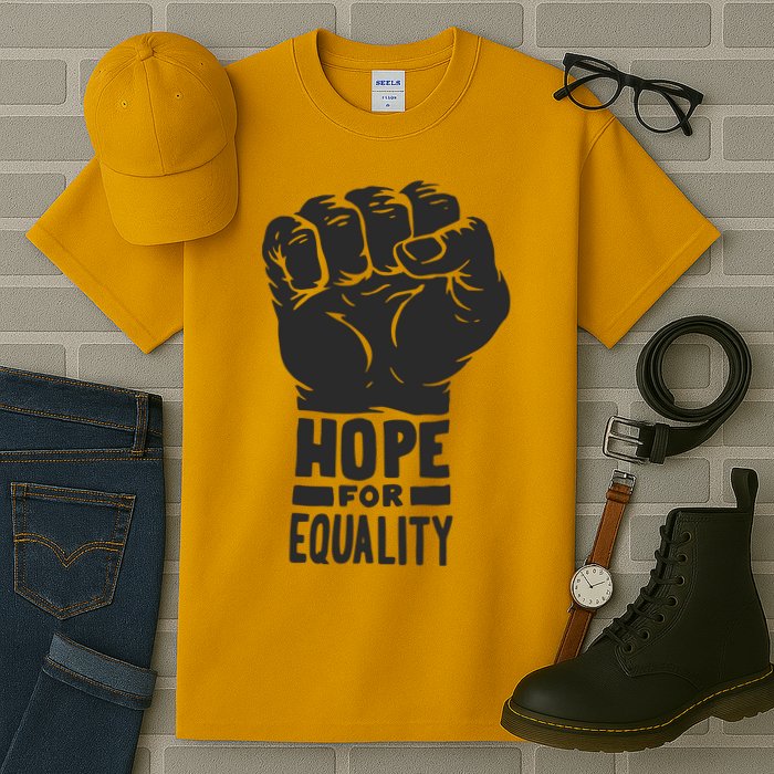 Hope For Equality Black History Month Tall T-Shirt