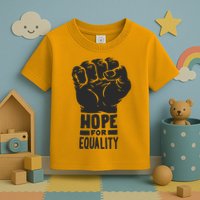 Hope For Equality Black History Month Toddler T-Shirt