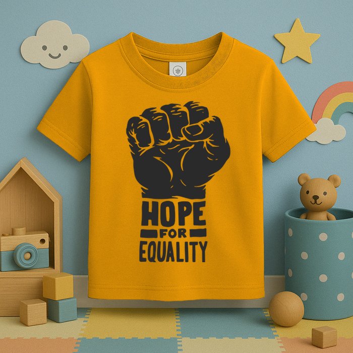 Hope For Equality Black History Month Toddler T-Shirt