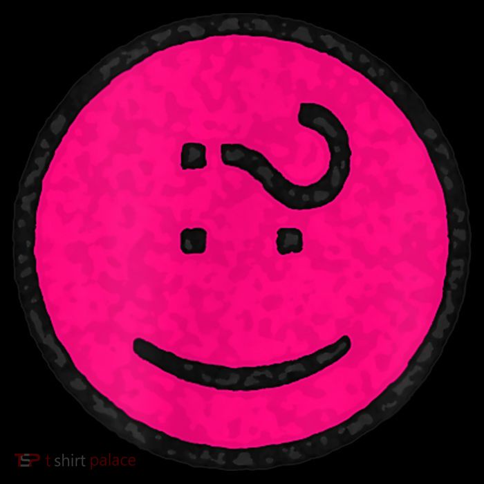 Happy Face Emoticon Funny Graphic for Teens Flexfit Unipanel Trucker Cap