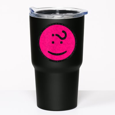Happy Face Emoticon Funny Graphic for Teens Tumbler
