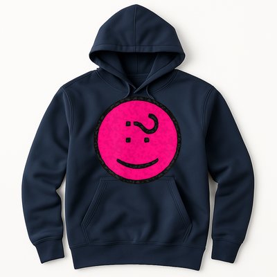 Happy Face Emoticon Funny Graphic for Teens Hoodie