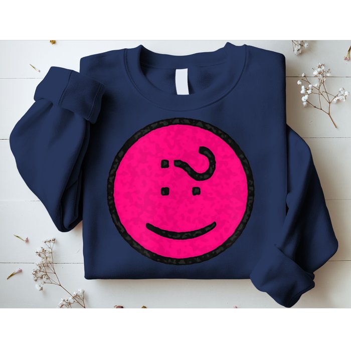 Happy Face Emoticon Funny Graphic for Teens Sweatshirt