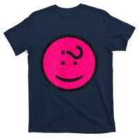 Happy Face Emoticon Funny Graphic for Teens T-Shirt