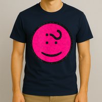 Happy Face Emoticon Funny Graphic for Teens T-Shirt