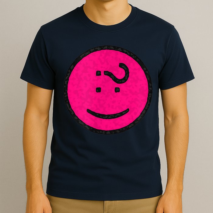 Happy Face Emoticon Funny Graphic for Teens T-Shirt