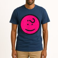 Happy Face Emoticon Funny Graphic for Teens Tall T-Shirt