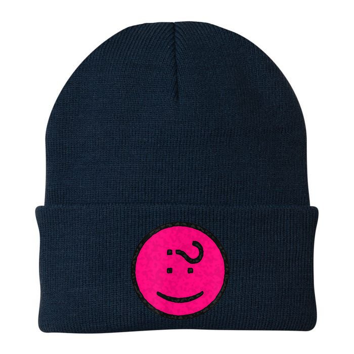 Happy Face Emoticon Funny Graphic for Teens Beanie