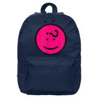 Happy Face Emoticon Funny Graphic for Teens 16 in Basic Backpack