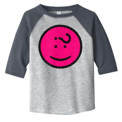 Happy Face Emoticon Funny Graphic for Teens Toddler Fine Jersey T-Shirt