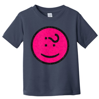 Happy Face Emoticon Funny Graphic for Teens Toddler T-Shirt