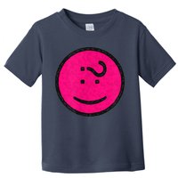 Happy Face Emoticon Funny Graphic for Teens Toddler T-Shirt