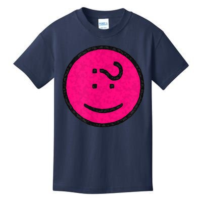 Happy Face Emoticon Funny Graphic for Teens Kids T-Shirt