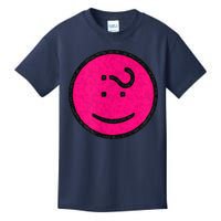 Happy Face Emoticon Funny Graphic for Teens Kids T-Shirt