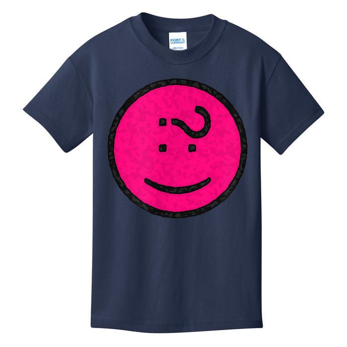 Happy Face Emoticon Funny Graphic for Teens Kids T-Shirt
