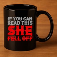 Here Fishy Fishy Fishy 11oz C Handle Ceramic Mug