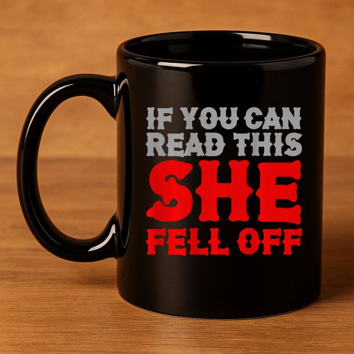 Here Fishy Fishy Fishy 11oz C Handle Ceramic Mug