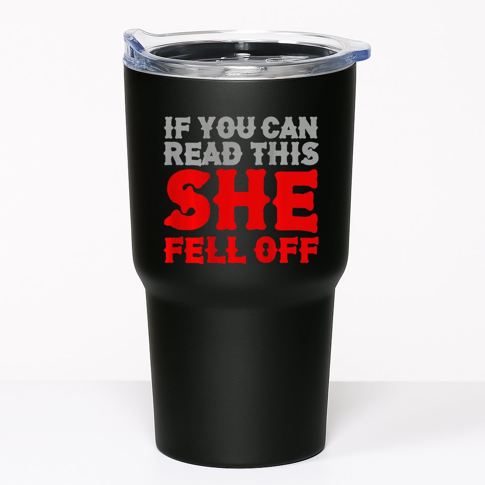 Here Fishy Fishy Fishy Tumbler